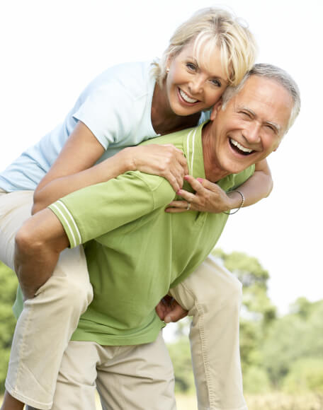 Happy couple